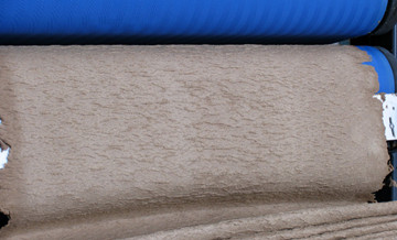 國外印染廠帶式壓濾機工作現場視頻