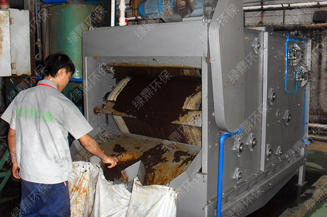 電子廠、電鍍污泥脫水（東莞） 4