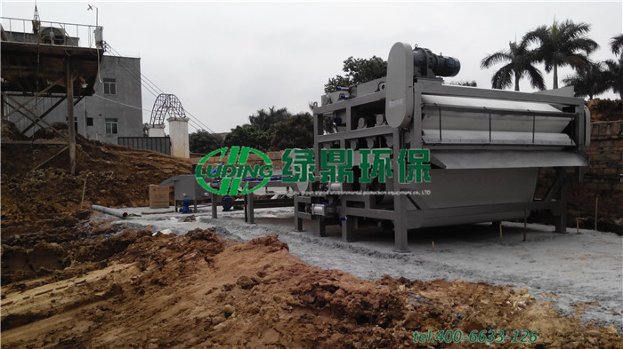 帶式壓濾機現場安裝調試維護注意問題 1