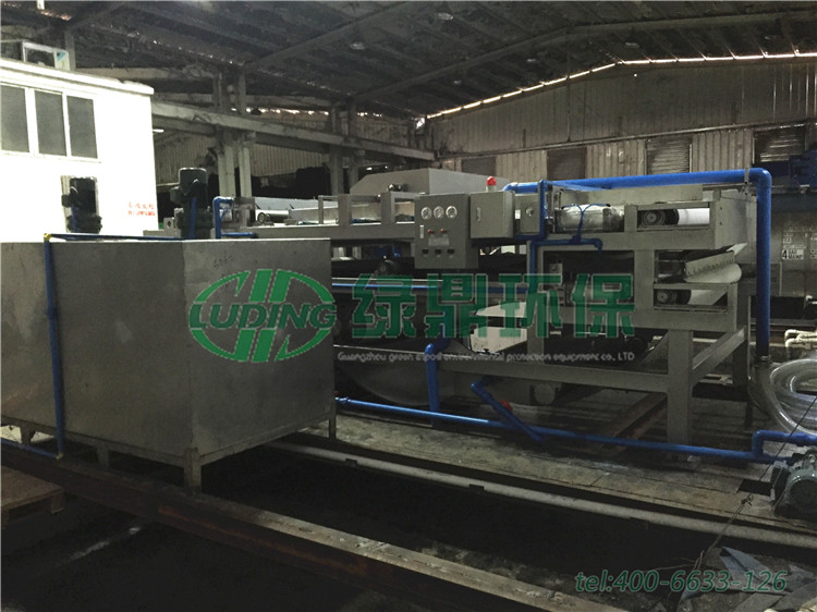 帶式壓濾機發往香港處理工廠污泥