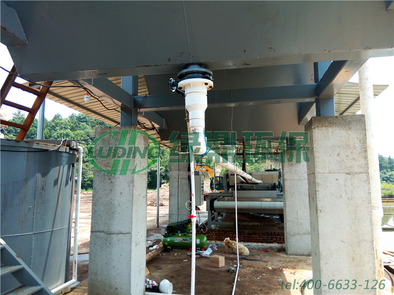 湖南湘潭磷礦廠帶式壓濾機處理泥漿工程案例 5