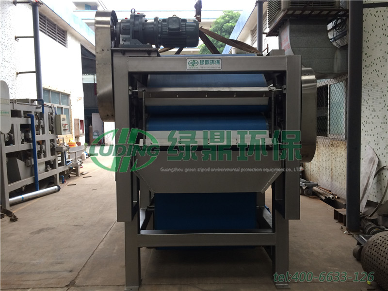 廈門鎢金屬廢泥帶式壓濾機處理案例 3