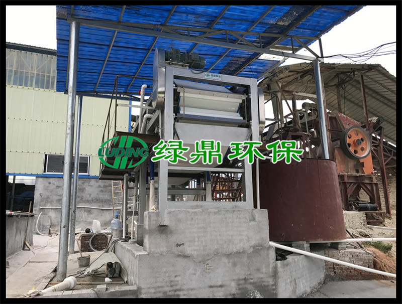 帶式壓濾機處理陶瓷廠泥漿（岳陽） 4