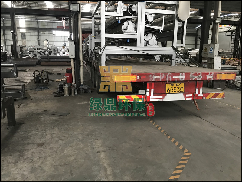 帶式壓濾機應用郫縣工廠污水處理